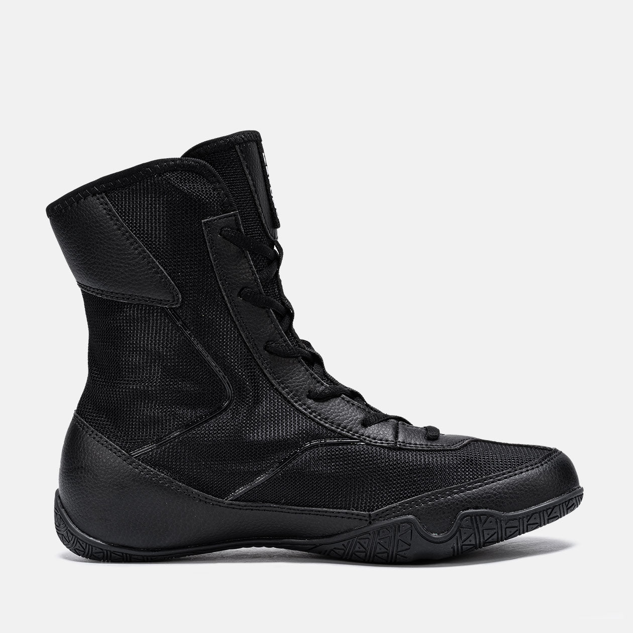 Men's Non Slip Wrestling Boots Breathable High Top Wide Toe  Boxing Boots Wrestling Shoes Youth, #51110
