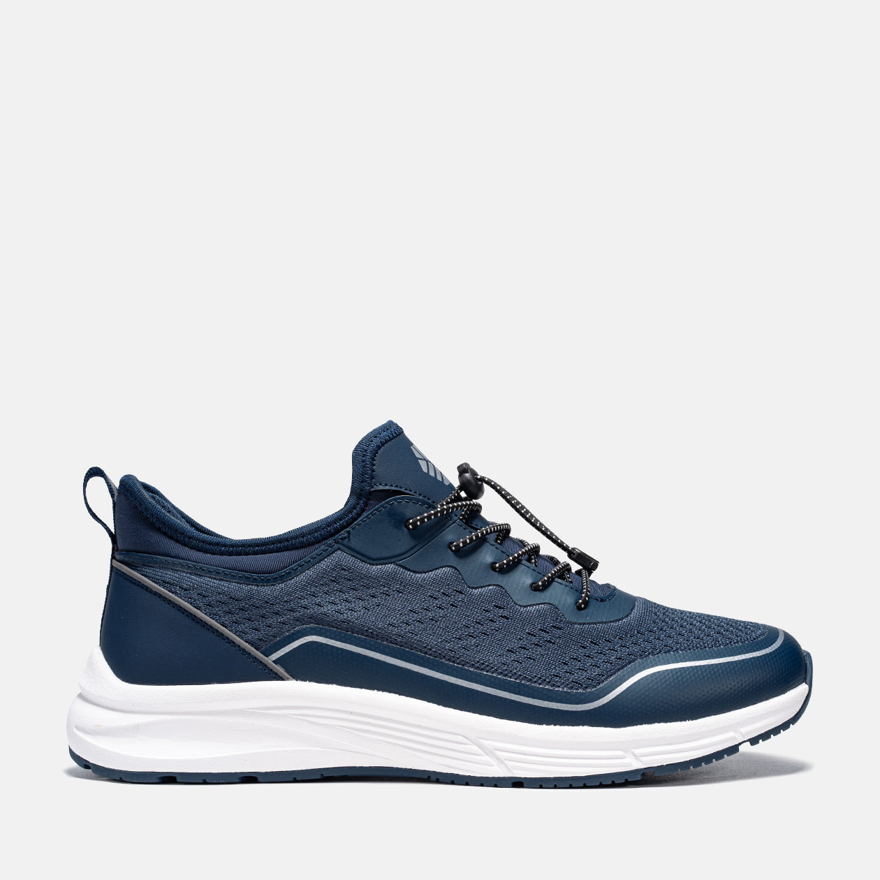 Men's Lightweight Breathable Sneakers Lock Lace Non Slip Slip On Shoes, #S2376185
