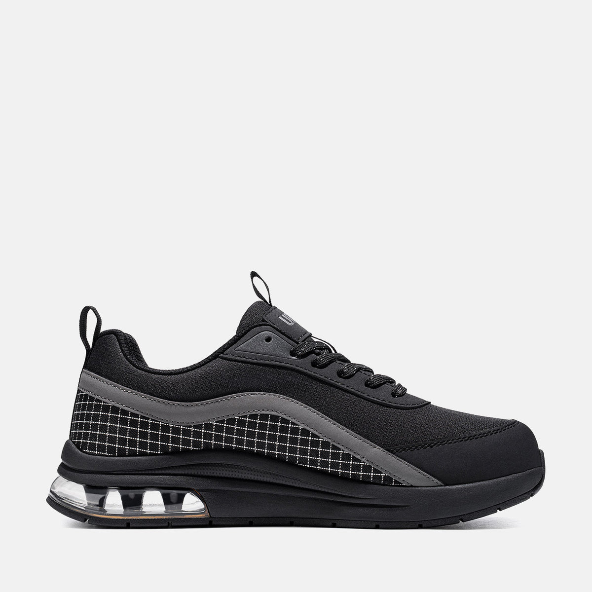 Men's Non Slip Steel Toe Shoes Water Resistant Safety Sneakers Work Shoes, #U0175143