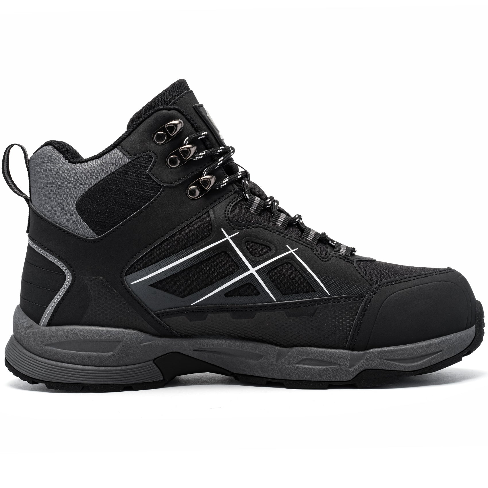 LARNMERN Steel Toe Work Boots Men