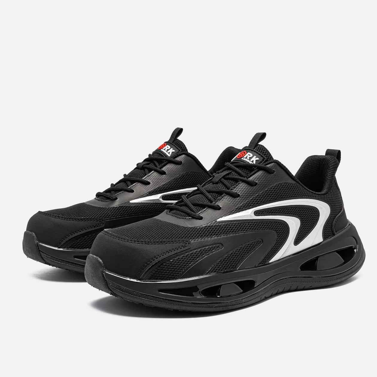 Mens steel 2025 toe sneakers