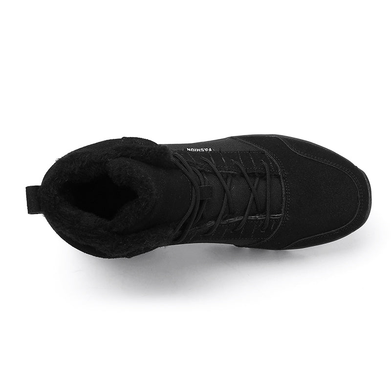 Men's Winter Warm Military Sports Boots Non Slip Fur Lined Boots,#2314