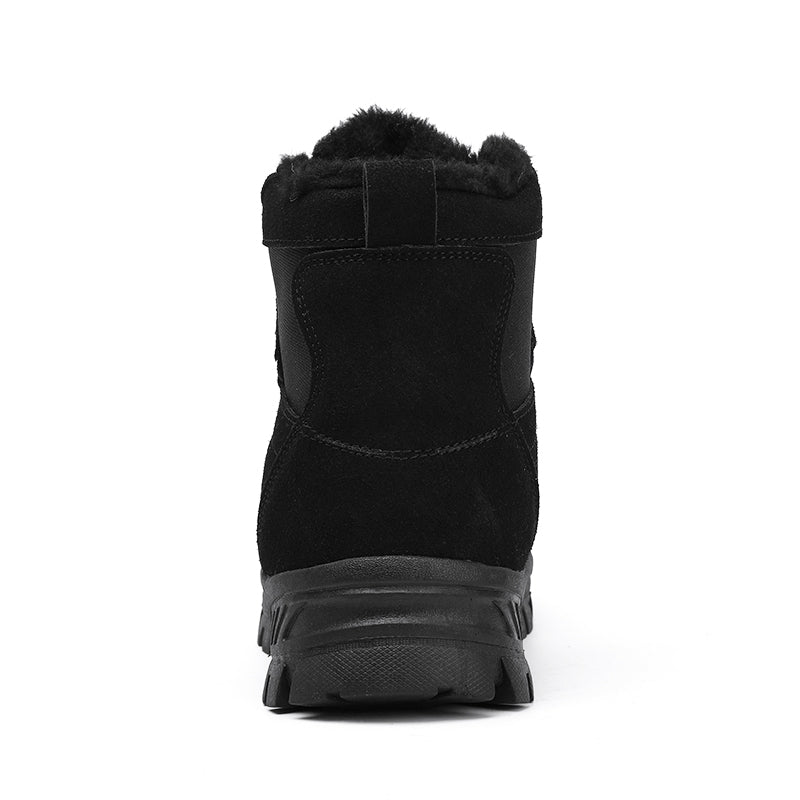 Men's Winter Warm Military Sports Boots Non Slip Fur Lined Boots,#2314