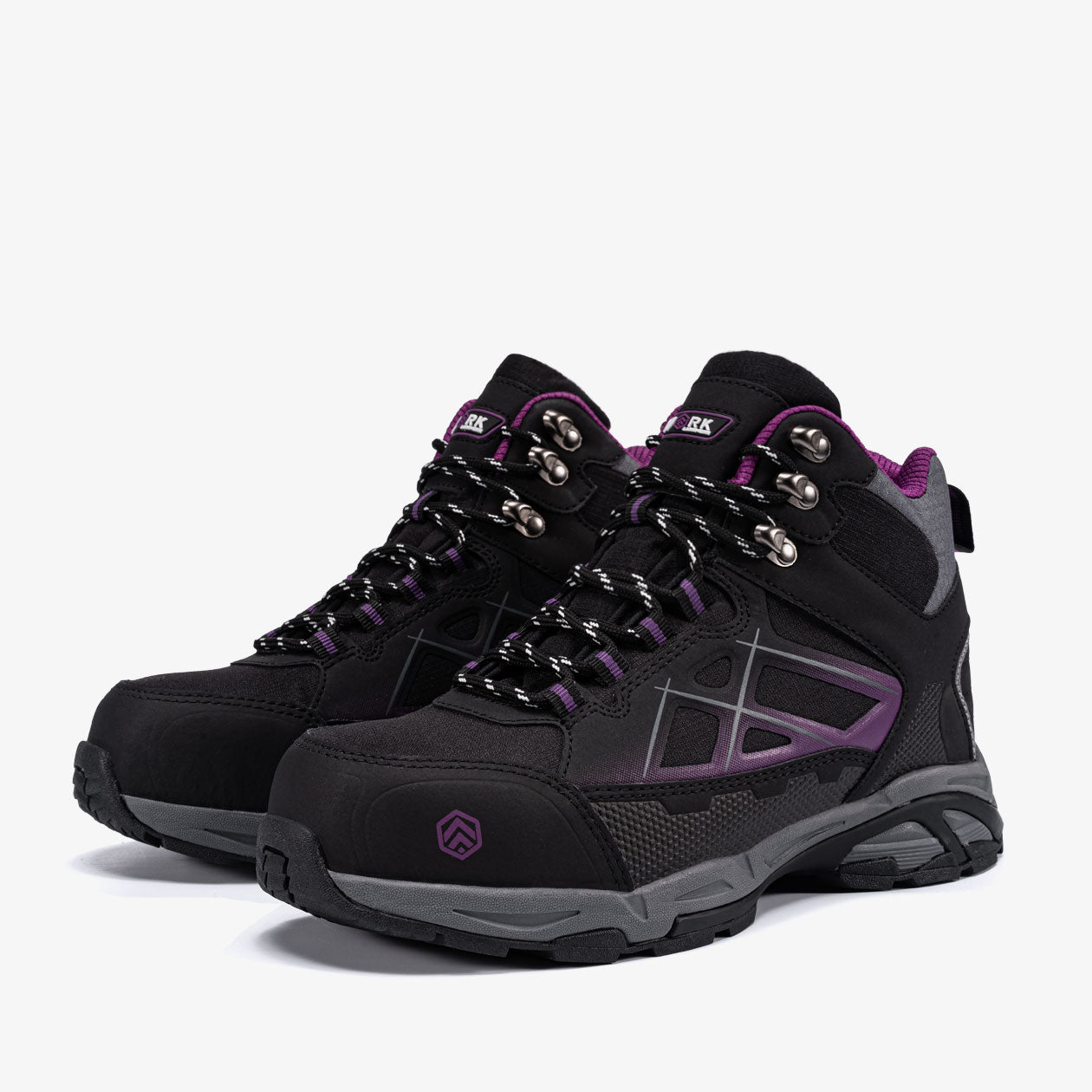 Black Women's Safety Toe Sneakers Empower Your Steps: Women's