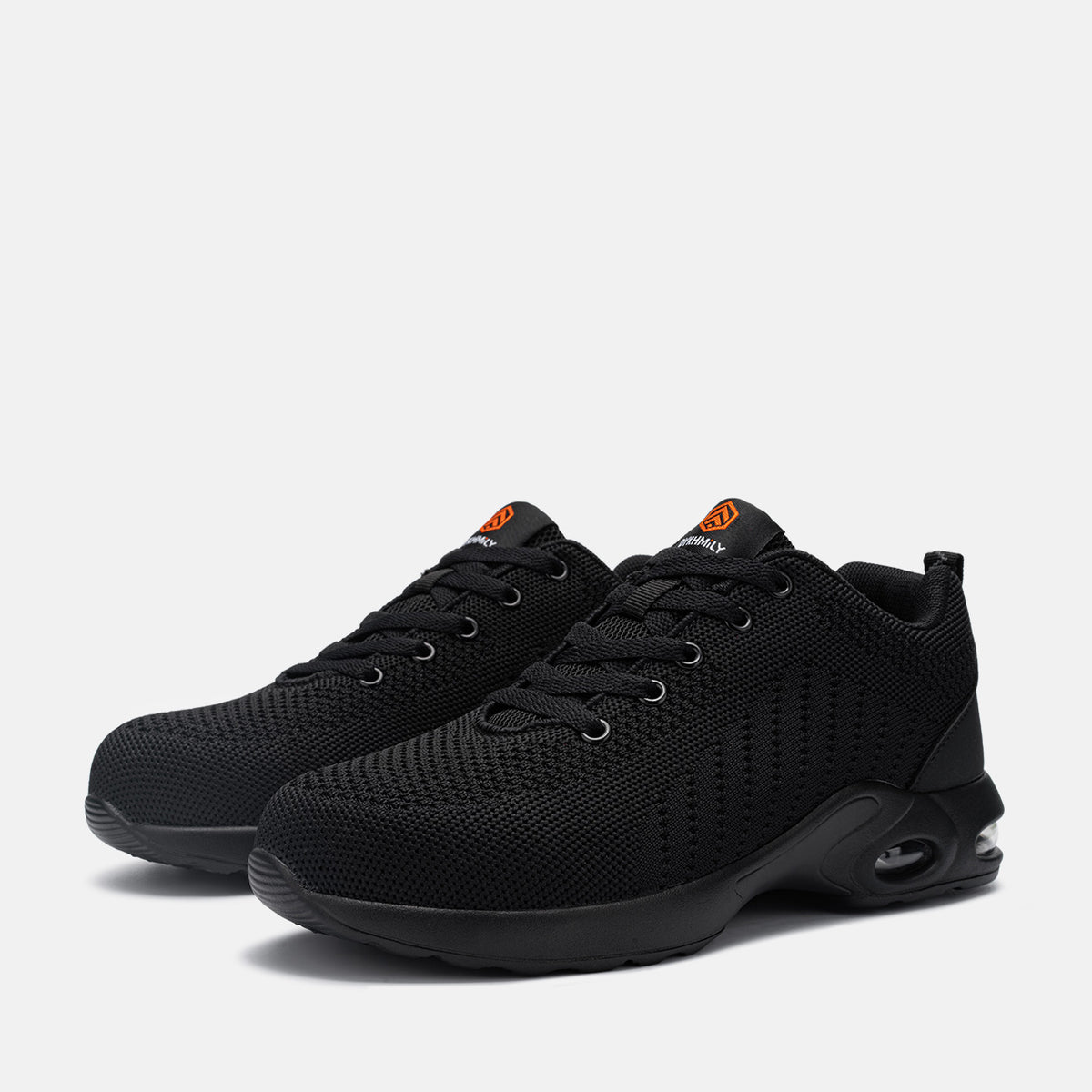 Women's Lightweight Steel Toe Shoes Breathable Safety Sneakers, #D91859