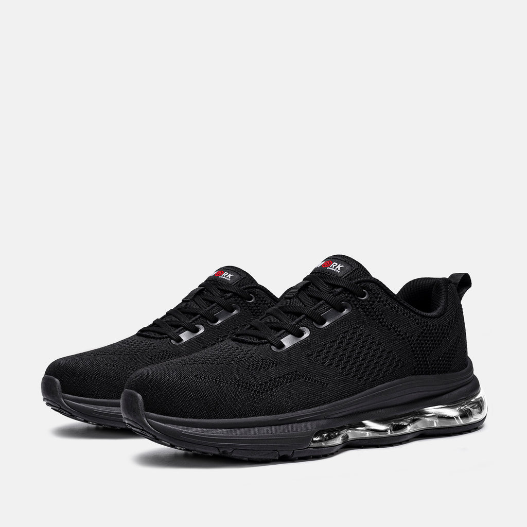 LARNMERN Work Safety‎ Shoes Mens Size 11 Black Mesh Slip Resistant LSA21124 s-l400.png main image 4