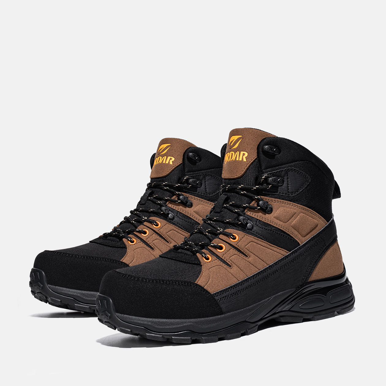 Men's Non-Slip Steel Toe Boots Puncture Resistant Ankle Work Boots,#U0176173