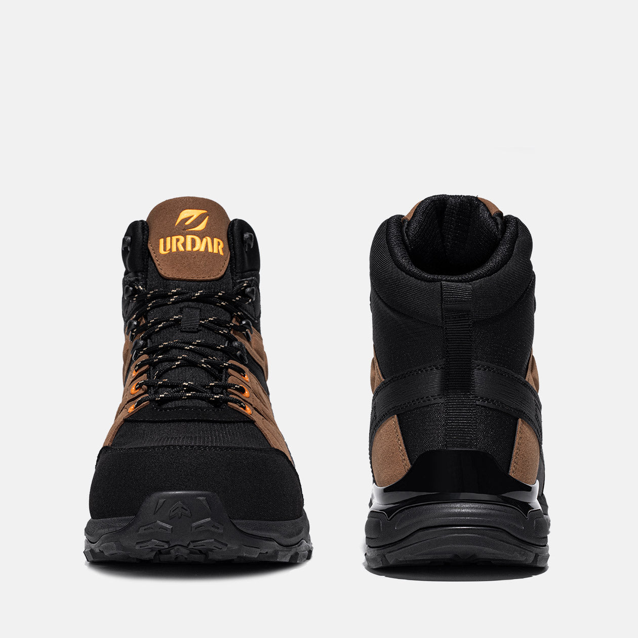 Men's Non-Slip Steel Toe Boots Puncture Resistant Ankle Work Boots,#U0176173