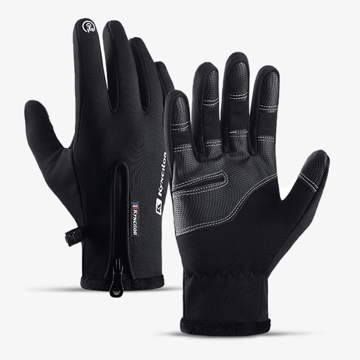 Larnmern Windproof Touchscreen Thermal Warm Winter Gloves For Men And Women