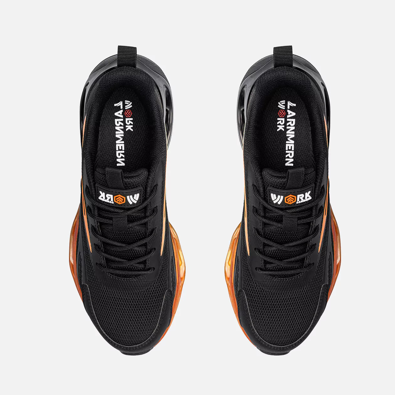 Larnmern mens steel 2025 toe safety trainers