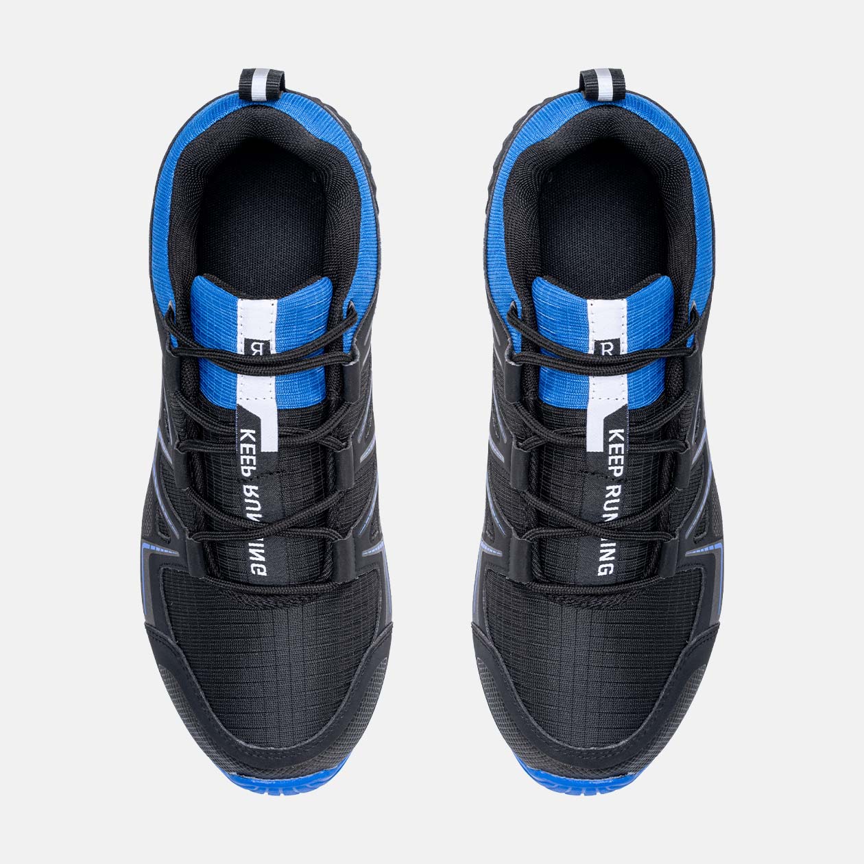 Men's Trail Running Sneakers Waterproof Lightweight Non-Slip Walking Hiking Shoes