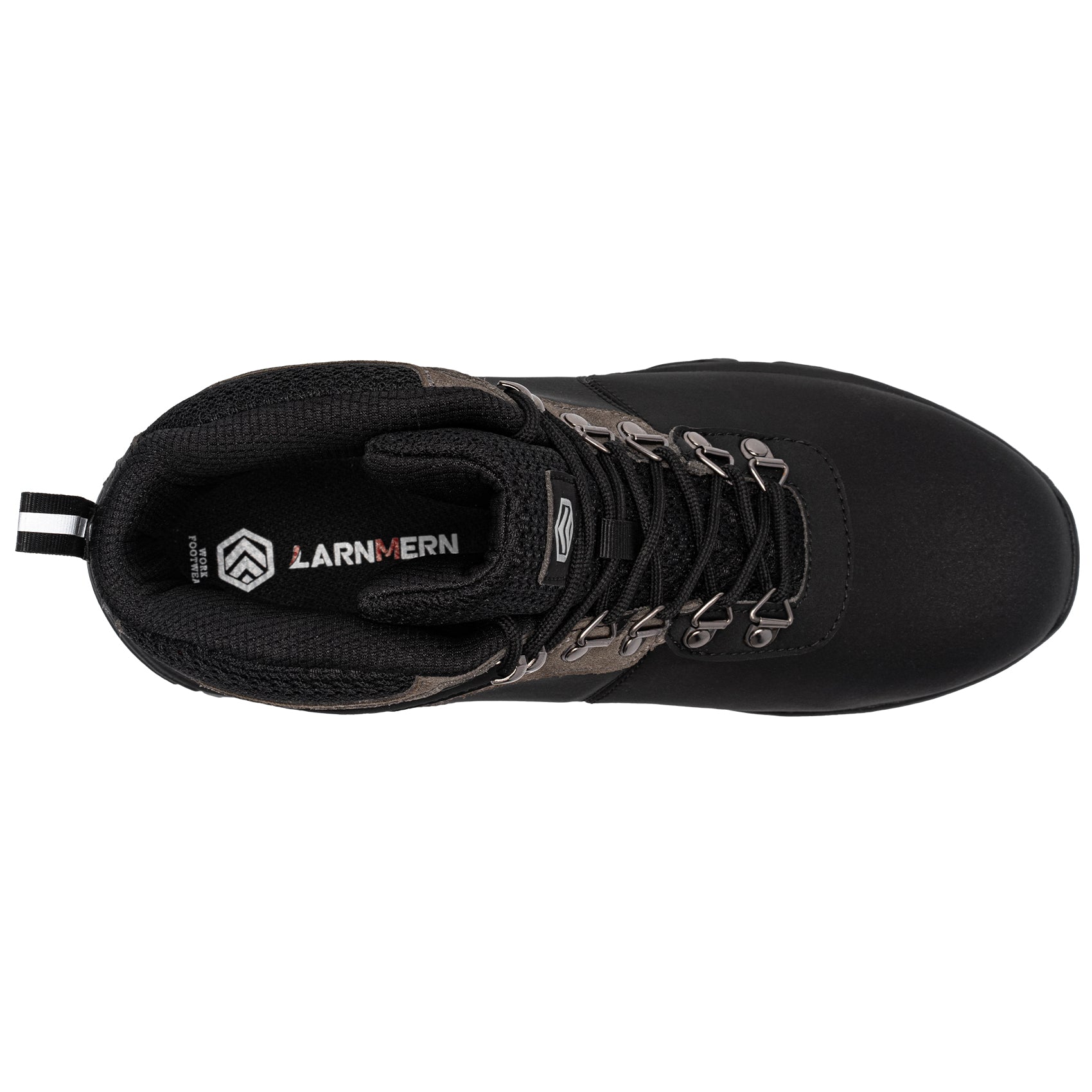 LARNMERN Steel Toe Work Boots Men