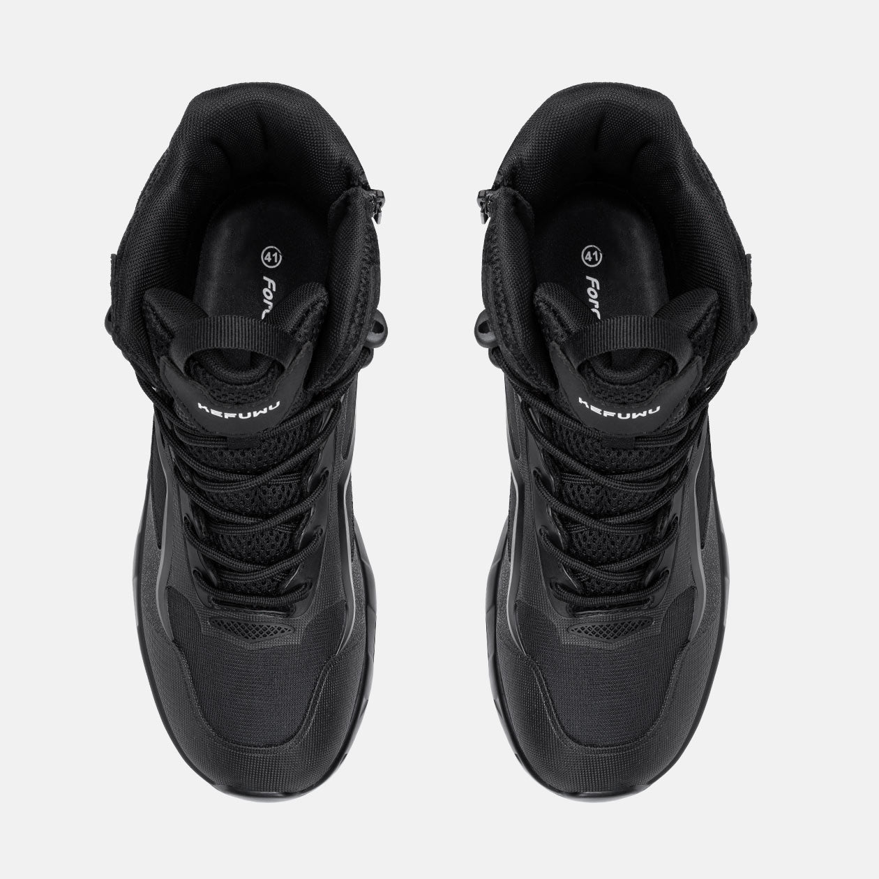 Men's Lightweight Non Slip Tactical Boots With Zipper Waterproof Combat Boots,#K0475010