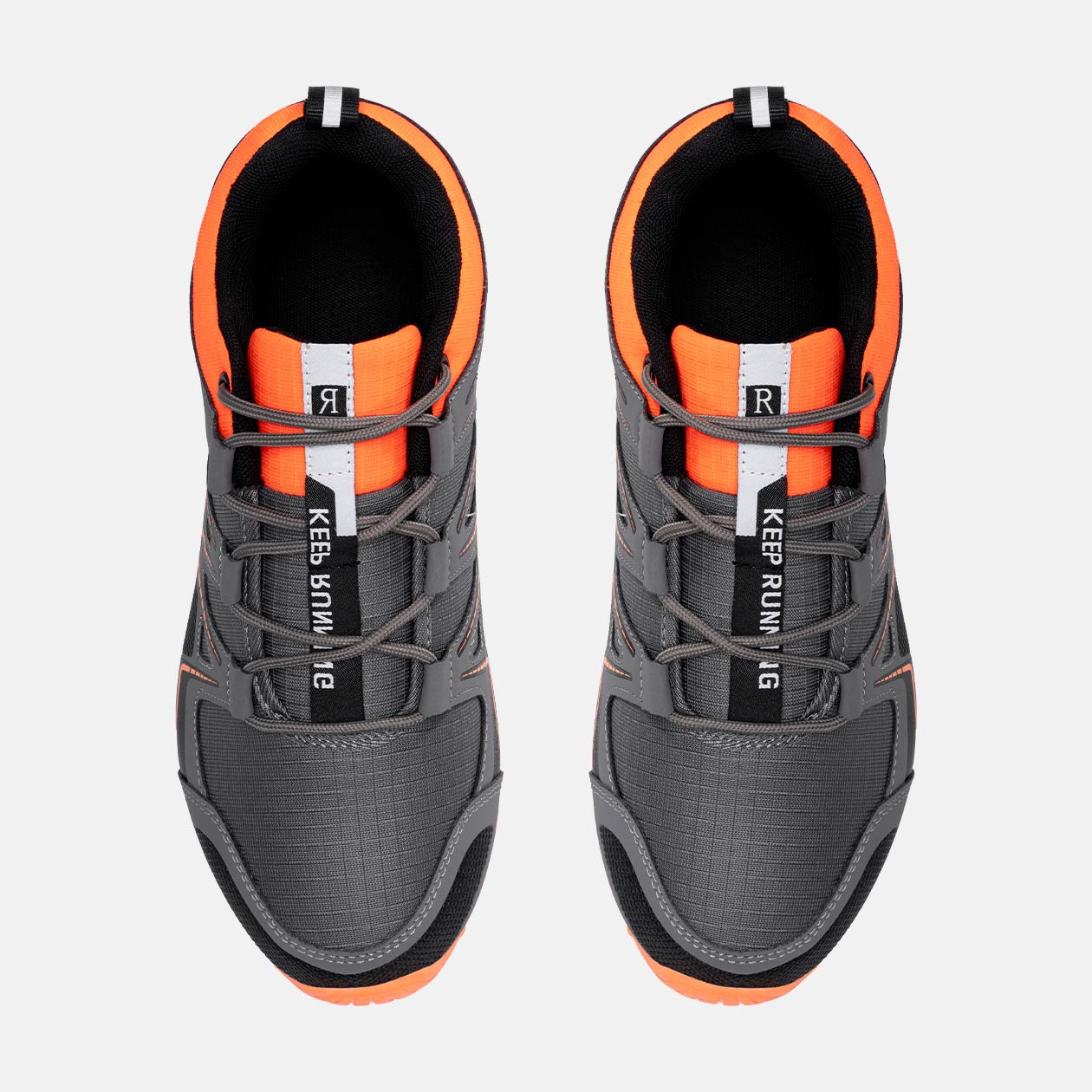 Men's Trail Running Sneakers Waterproof Lightweight Non-Slip Walking Hiking Shoes