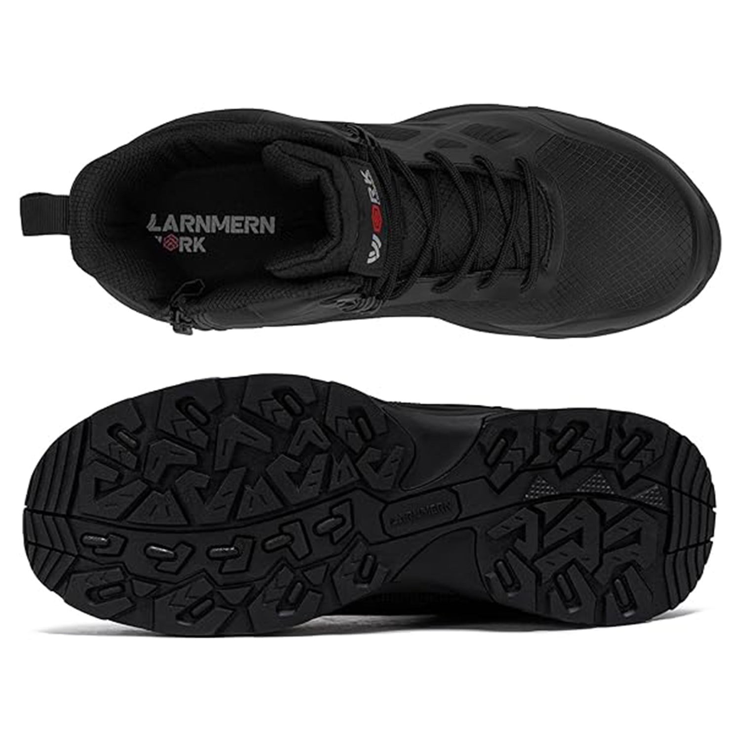 LARNMERN Steel Toe Work Boots Men