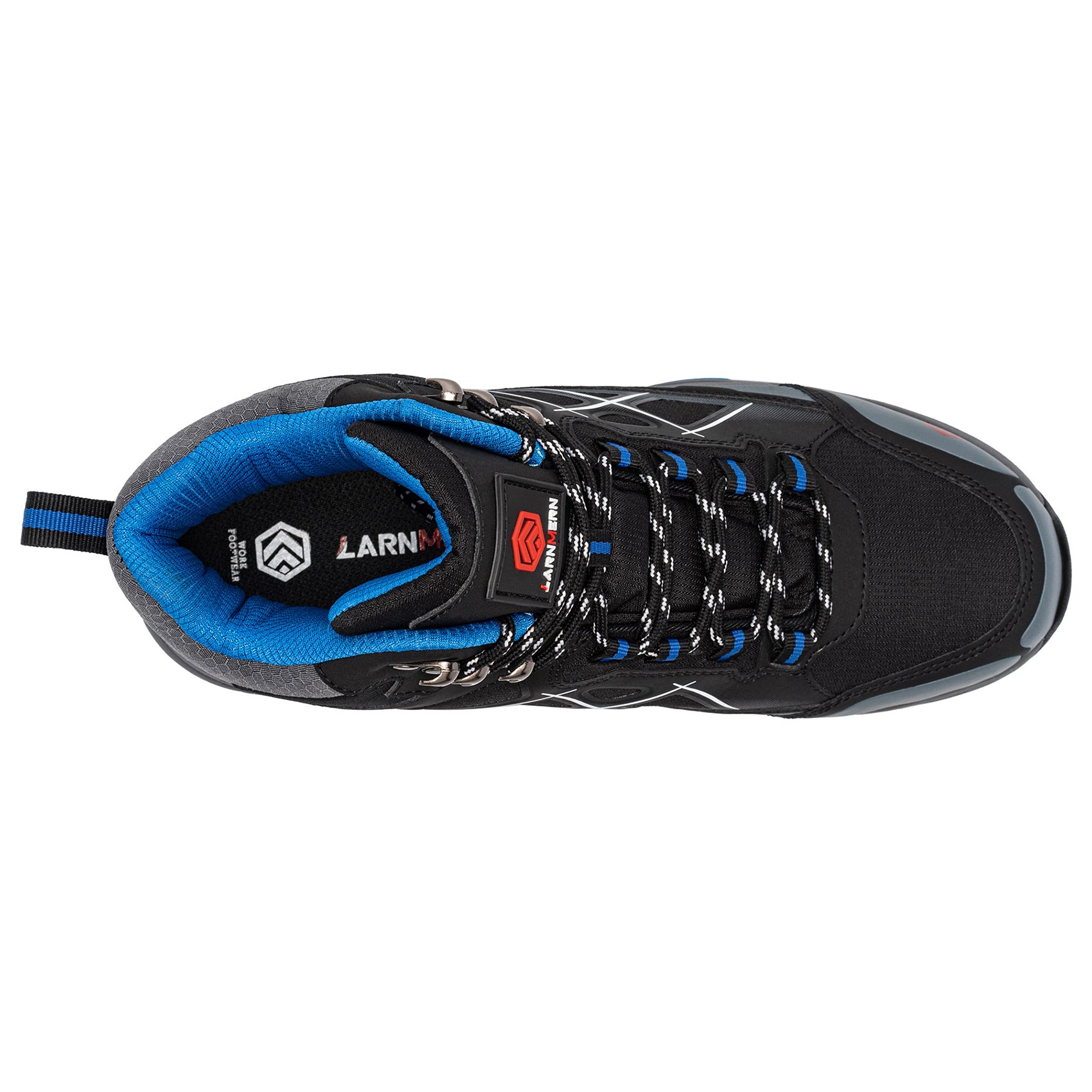 LARNMERN Steel Toe Work Boots Men