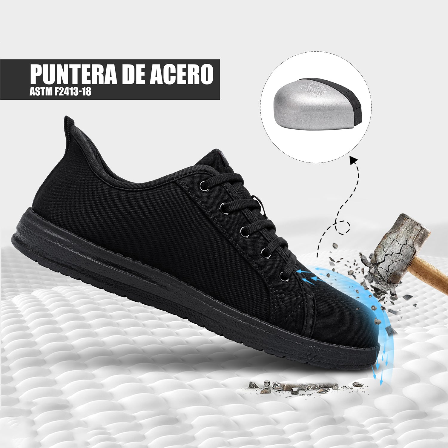 LARNMERN Steel Toe Shoes Men LSA41440
