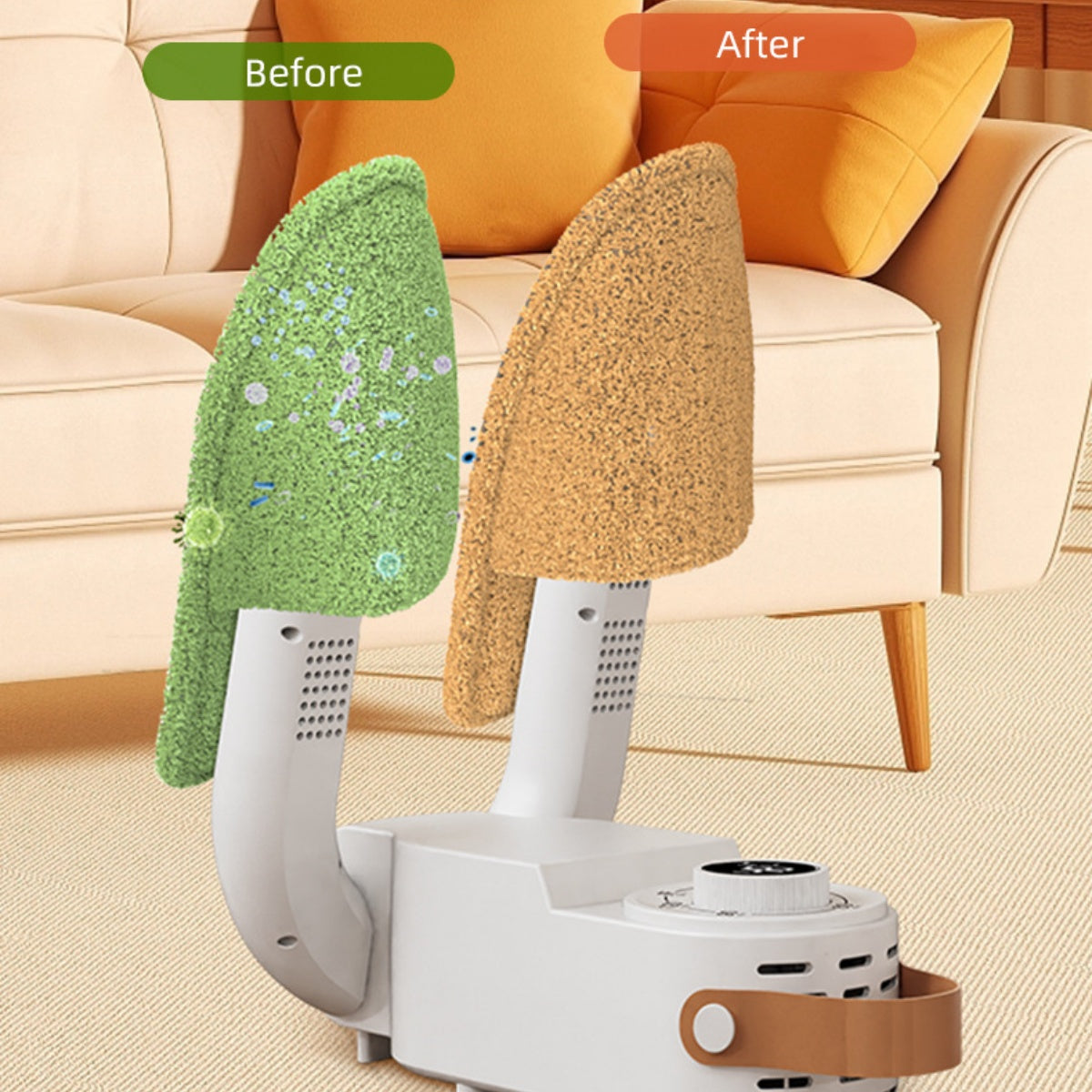 Boots Dryer for Work Boots Sneakers and Gloves Foldable Shoe Warmer With Heat Blower