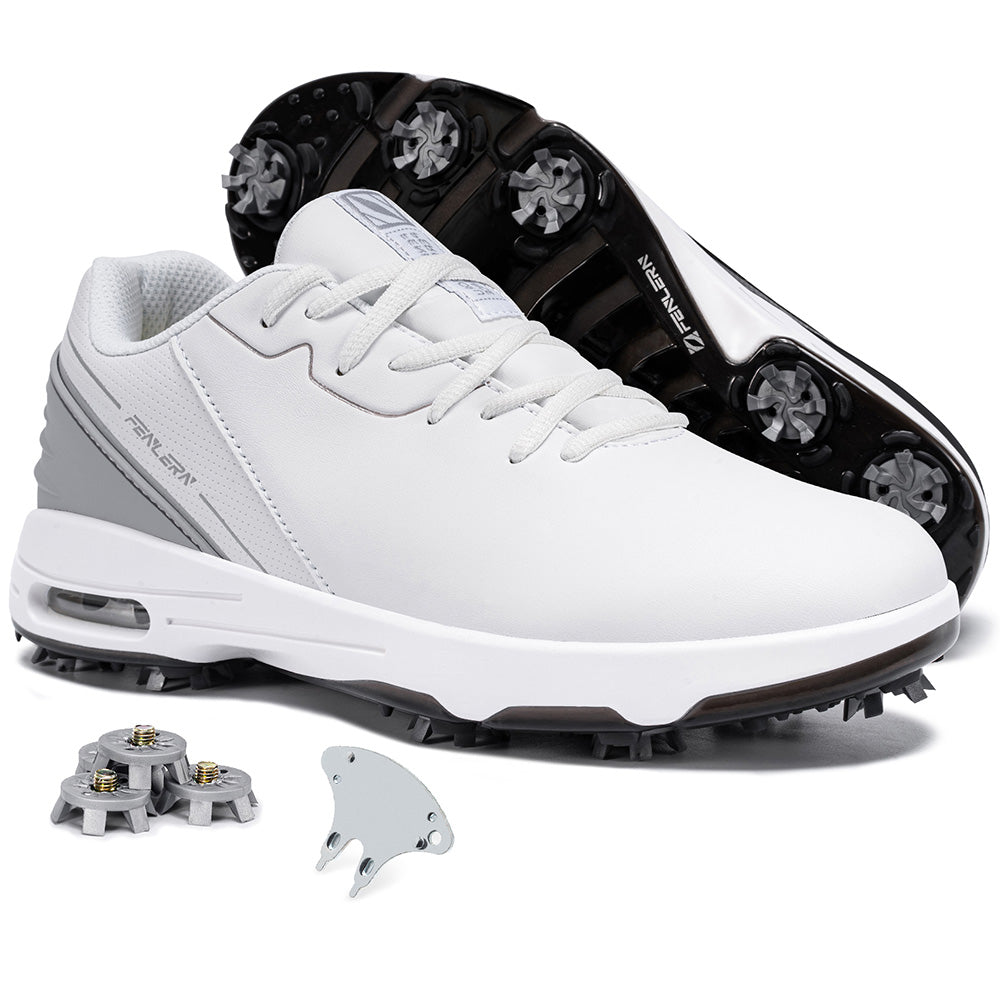 FENLERN Men's Non-Slip Waterproof Lightweight Golf Shoes,#31032