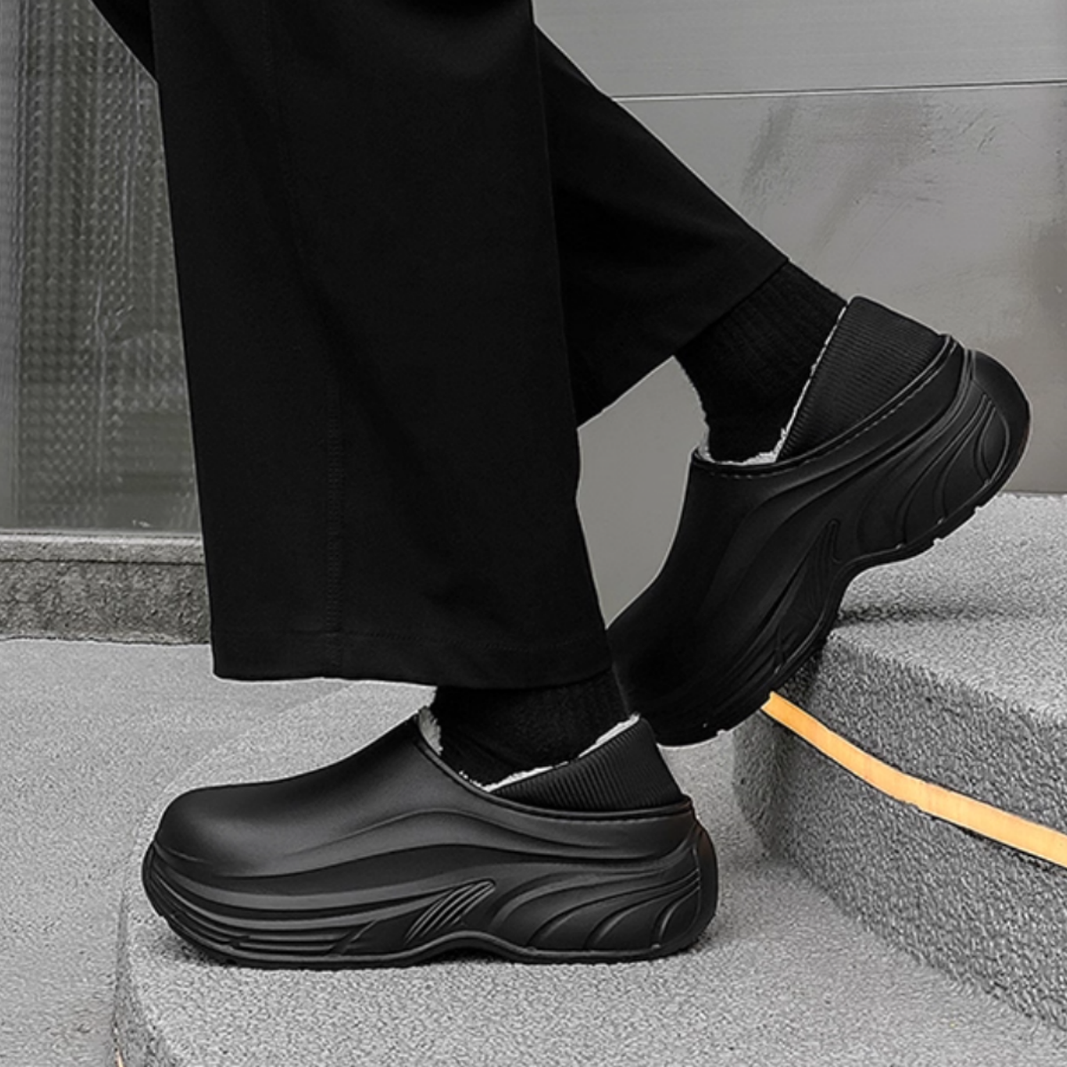 Winter Waterproof Warm Slippers for Women Men Indoor and Outdoor